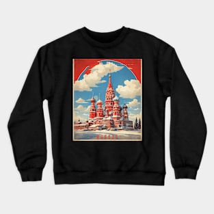 Nizhegorodskaya Yarmarka Russia Vintage Tourism Poster Crewneck Sweatshirt